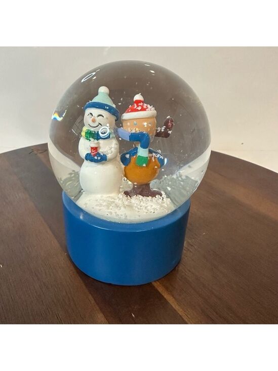 Tim Hortons Other - Tim Hortons 2023 Holiday Snow Globe Snowman Coffee & Timbits Character